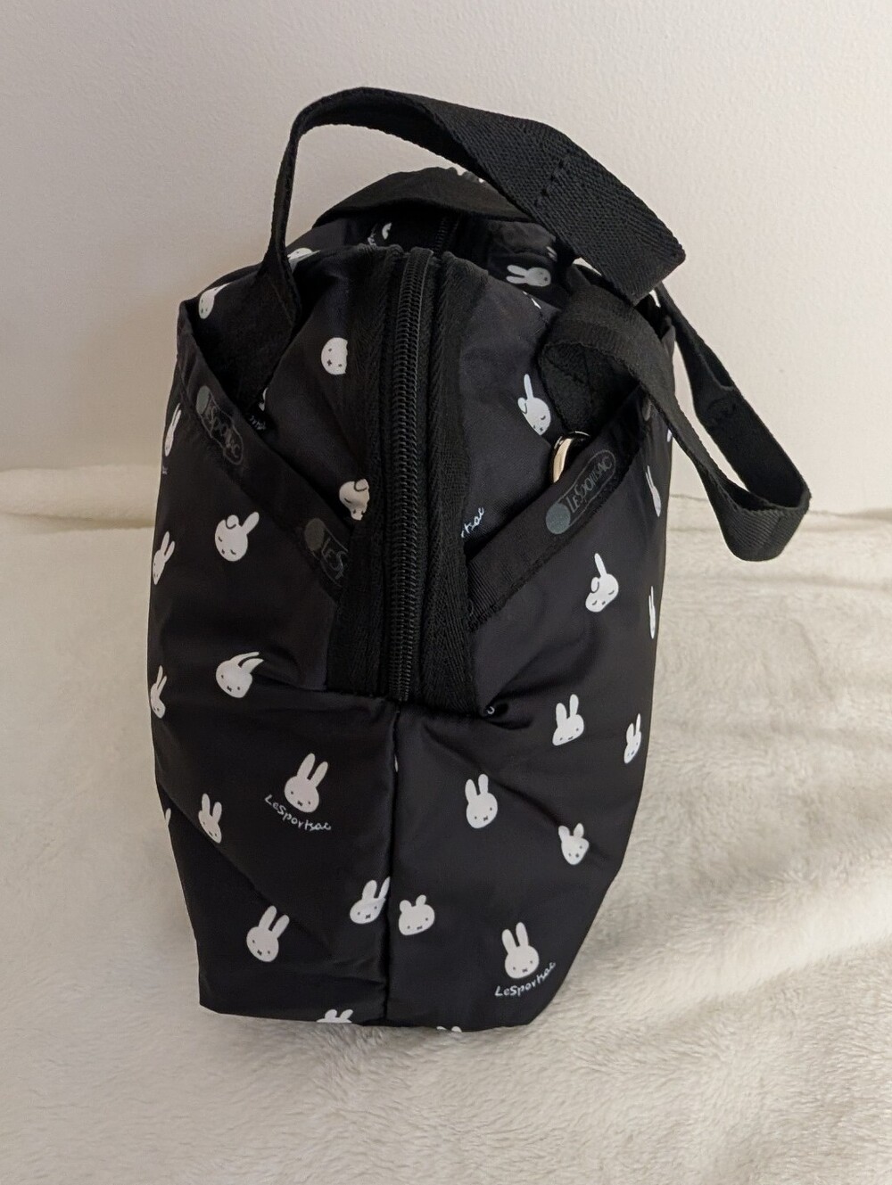 LeSportsac Miffy Domed Bowler Bowling Crossbody Bag - Picture 4 of 15